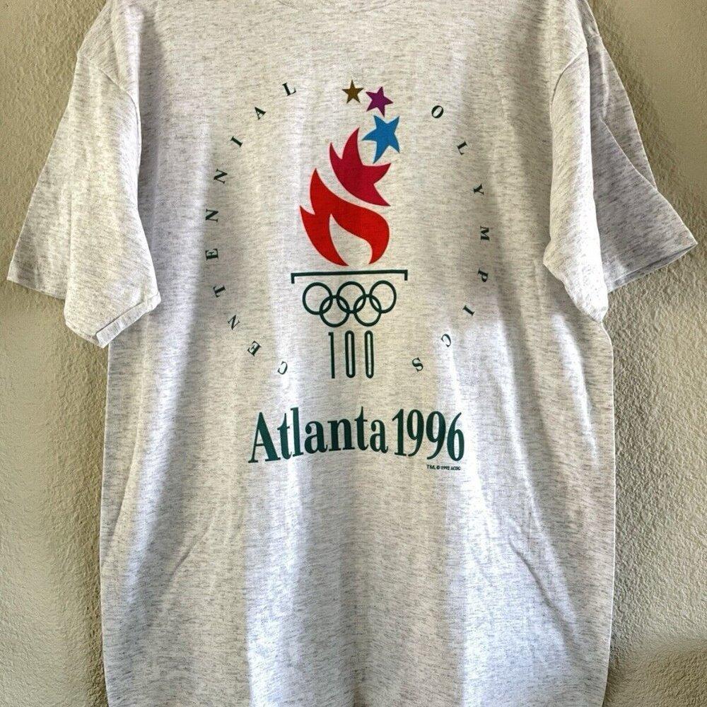 1996 Atlanta Olympics T Shirt  Retro Tee